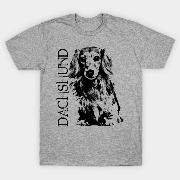 Dachshund dog  - Doxie T-Shirt by Nartissima